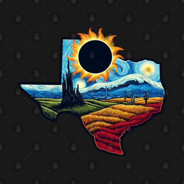 Solar Eclipse Texas by JessArty