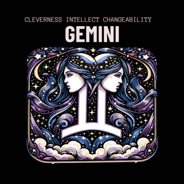 Gemini Zodiac Sign by Vinokurio