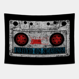 alive in chains cassette Tapestry