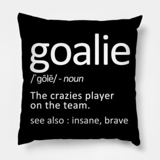 hockey goalie Pillow