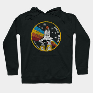 Space Force Shuttle Logo Hoodie