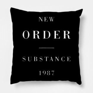 Funny New Order Substance 1987 Pillow