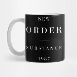 Funny New Order Substance 1987 Mug