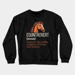 Horse Crewneck Sweatshirt