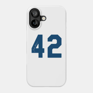 Jackie Robinson 42 Phone Case
