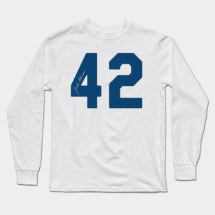 Jackie Robinson 42 Long Sleeve T-Shirt