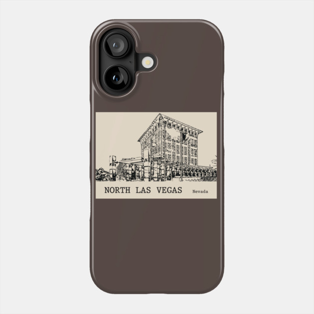 North Las Vegas Nevada Phone Case by Lakeric