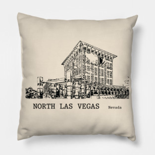 North Las Vegas Nevada Pillow