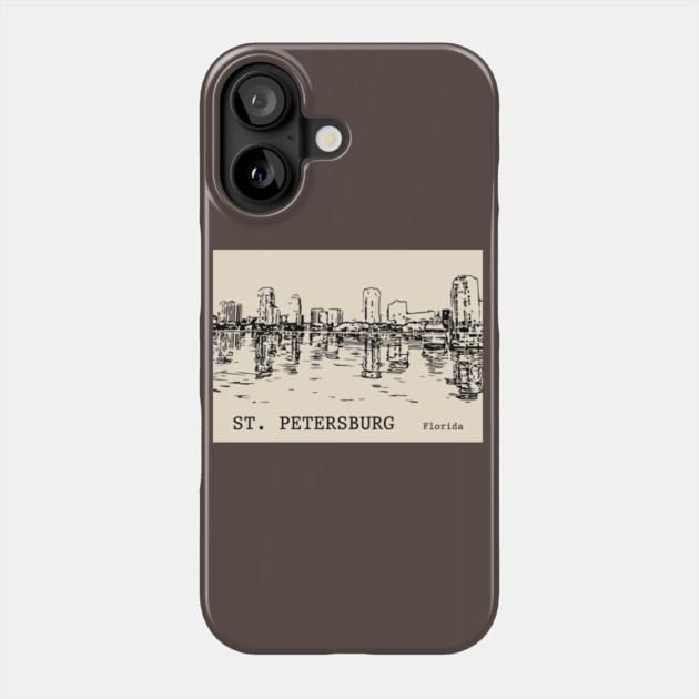 St. Petersburg Florida Phone Case by Lakeric