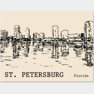 St. Petersburg Florida Posters and Art