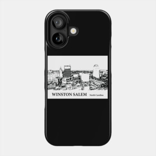 Winston Salem North Carolina Phone Case