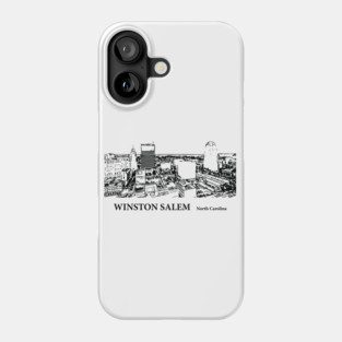 Winston Salem North Carolina Phone Case