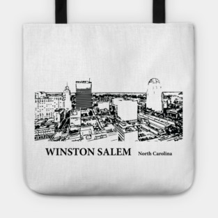 Winston Salem North Carolina Tote