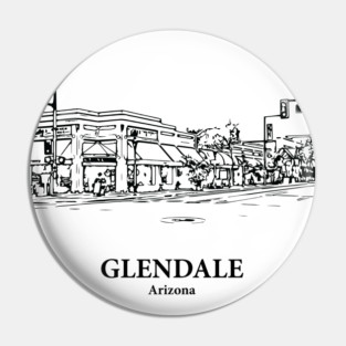 Glendale - Arizona Pin
