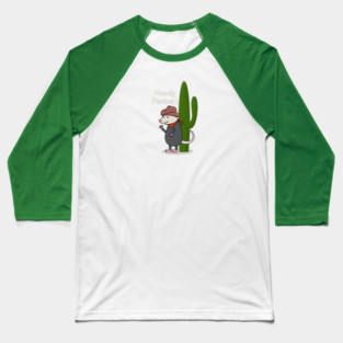 Cowboy Opossum Baseball T-Shirt