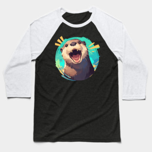 otter Baseball T-Shirt