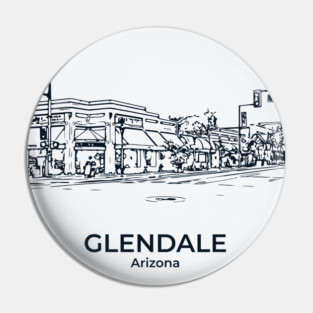 Glendale - Arizona Pin