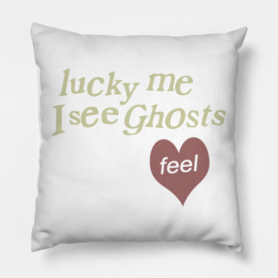 Kids See Ghosts Merch Lucky Me Pillow