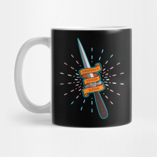 Protect Trans Kids - Jim's Knife Mug
