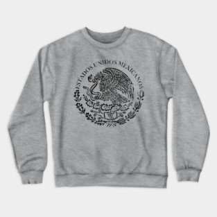 Mexican Vintage Black Shield Crewneck Sweatshirt