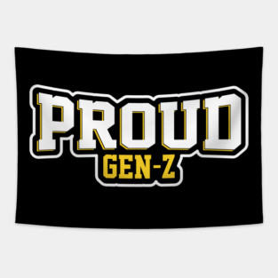 Proud Gen-Z Tapestry