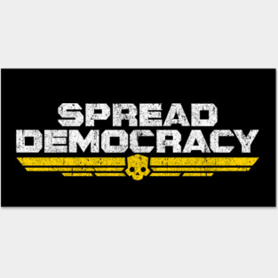 Spread Democracy Posters and Art