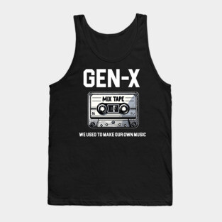 Gen-X Mix Tape Tank Top