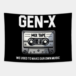 Gen-X Mix Tape Tapestry