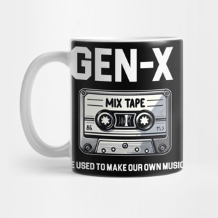 Gen-X Mix Tape Mug