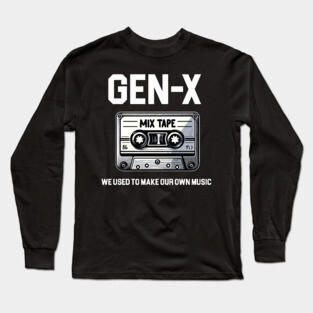 Gen-X Mix Tape Long Sleeve T-Shirt