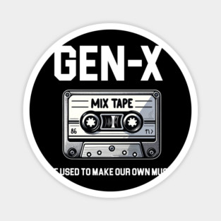 Gen-X Mix Tape Magnet