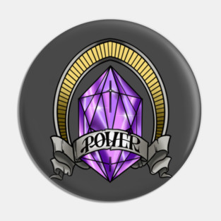 Power Infinity Stone Pin