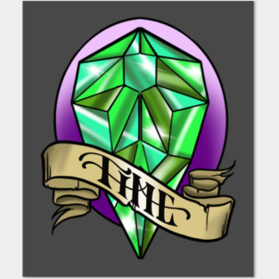 Time Infinity Stone Posters and Art