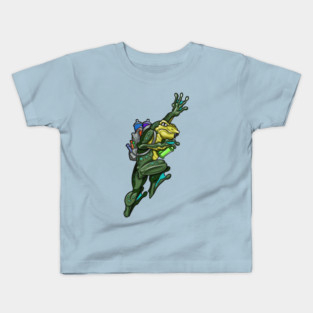 Graffiti Frog Kids T-Shirt