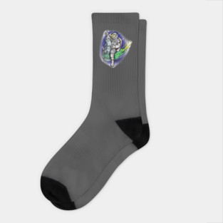 Spaced Man Socks