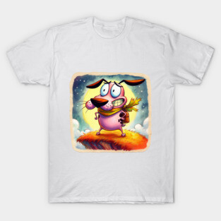 Courage the Cowardly Dog T-Shirt
