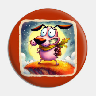 Courage the Cowardly Dog Pin
