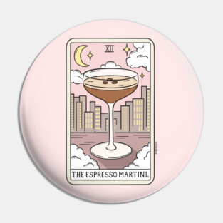 Espresso Martini Reading Pin