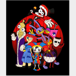 the amazing digital circus full Posters and Art