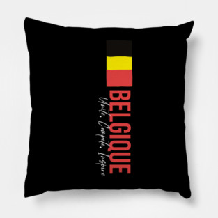 Belgique Olympics 2024 Pillow