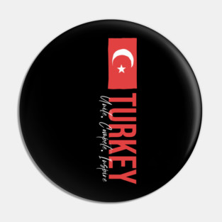 Turkey Olympics 2024 Pin