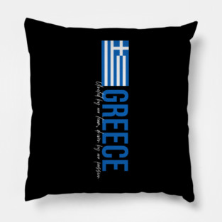 Greece Olympics 2024 Pillow