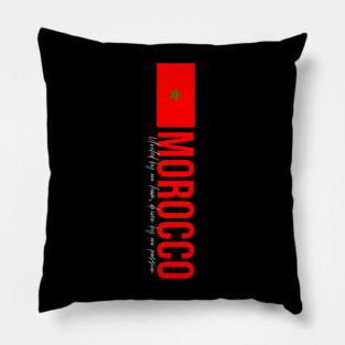 Morocco Olympics 2024 Pillow