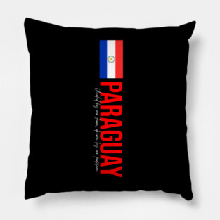 Paraguay Olympics 2024 Pillow