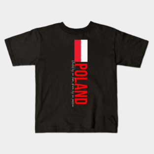 Poland Olympics 2024 Kids T-Shirt