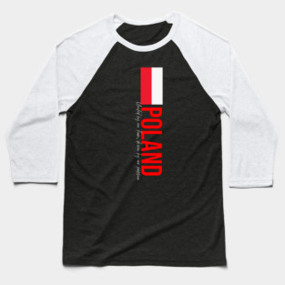 Poland Olympics 2024 Baseball T-Shirt