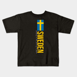 Sweden Olympics 2024 Kids T-Shirt