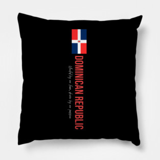 Dominican Republic Olympics 2024 Pillow