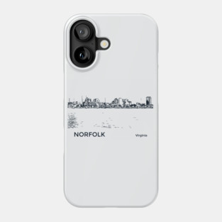 Norfolk Virginia Phone Case