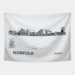 Norfolk Virginia Tapestry